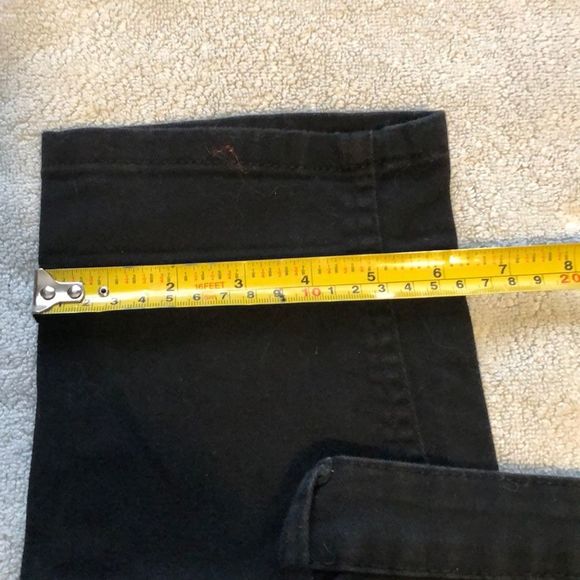 Blue note black capris - Picture 2 of 8